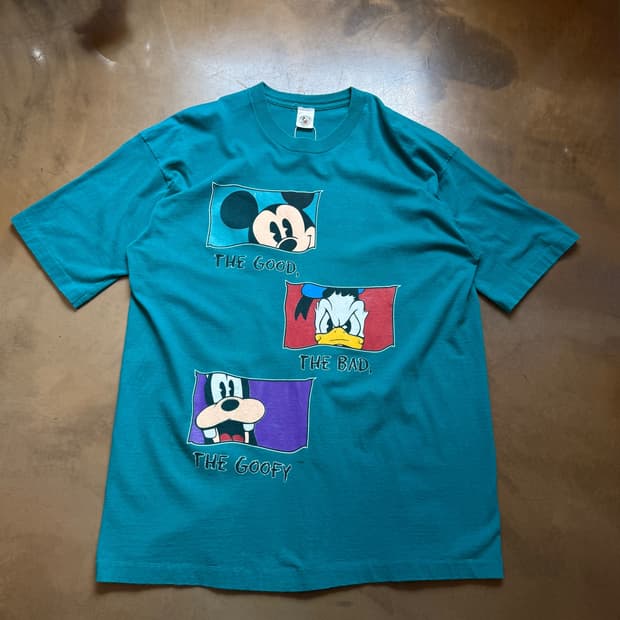 90S 미키마우스 USA 티셔츠