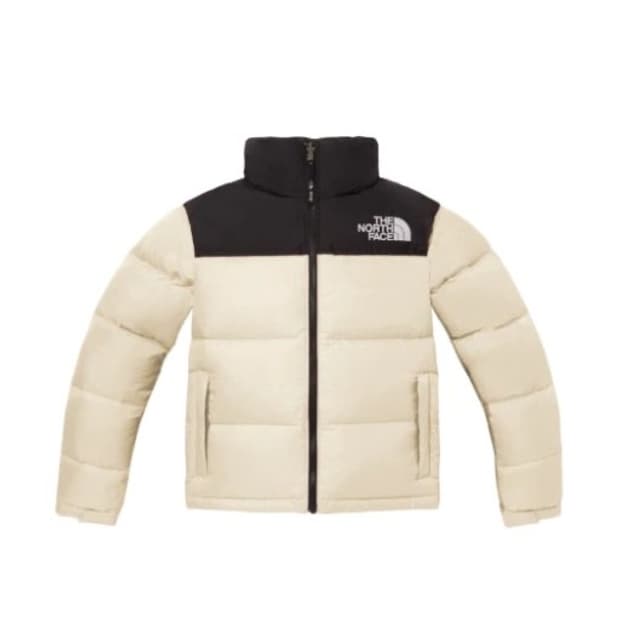 노스페이스 화이트 라벨 리버턴 온 볼 자켓 골드베이지