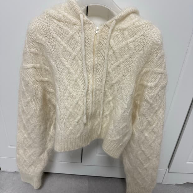 더티스 후드 니트집업