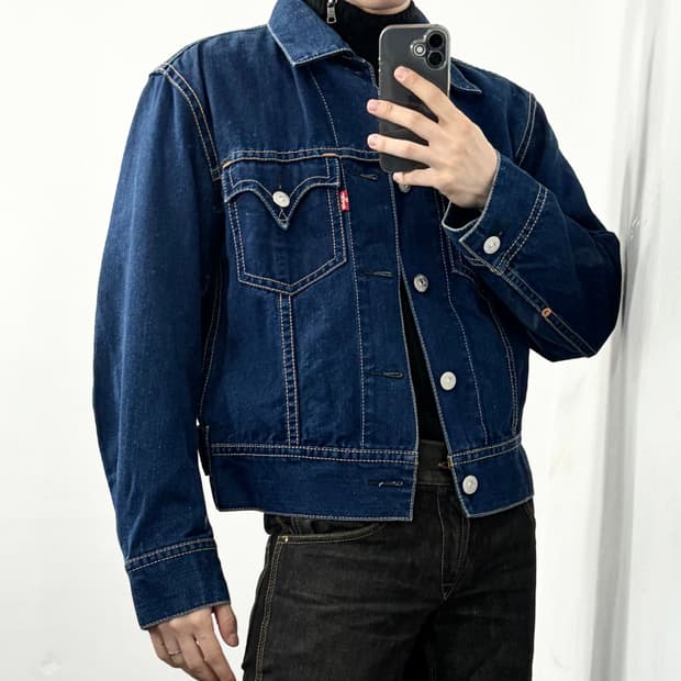리바이스 타입1 데님 트러커 자켓