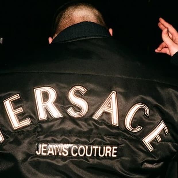 80년도 베르사체 진스 꾸띠르 아카이브 자켓