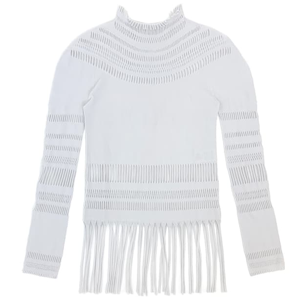 Issey Miyake Apoc Fringe Knit/ 2