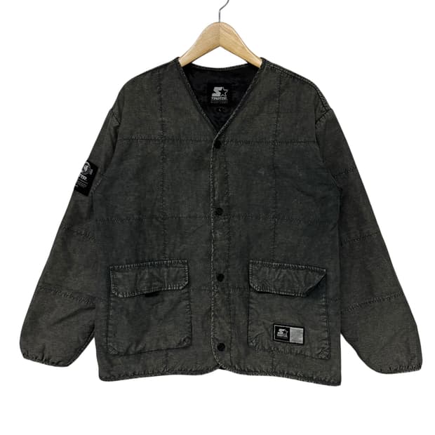 스타터 블랙라벨 피그먼트 경량자켓