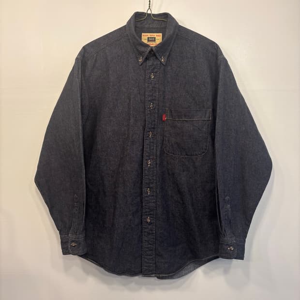 80-90s ixi:z Vintage Denim BD Shirt