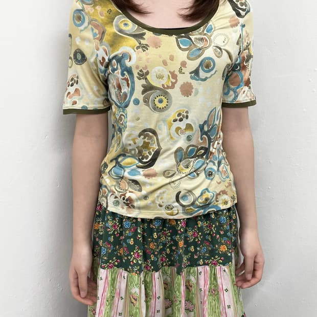 페어리 에스닉 패턴 탑