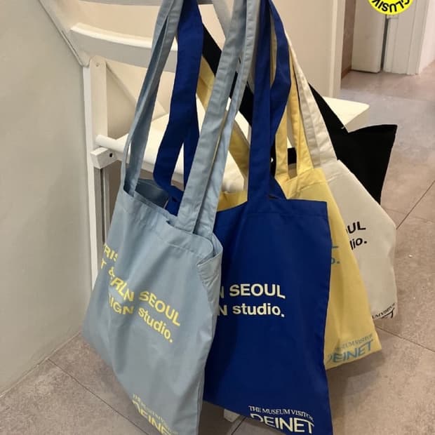더뮤비 다이닛 에코백 컬러별
