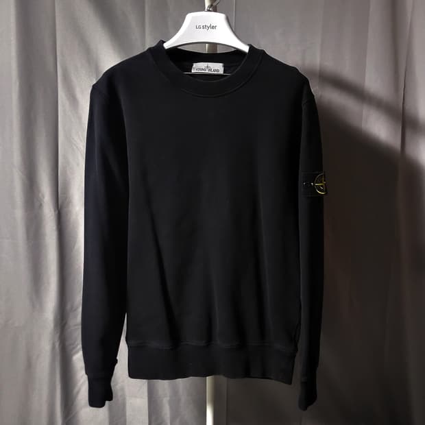 [백화점판]22FW 스톤아일랜드 맨투맨 M 블랙