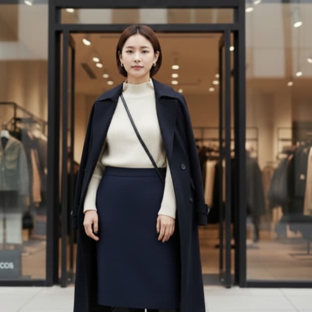 허리28.막스마라 네오플렌 스커트