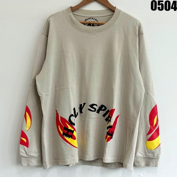 칸예웨스트 롱슬리브 긴팔 티셔츠 XL 0504