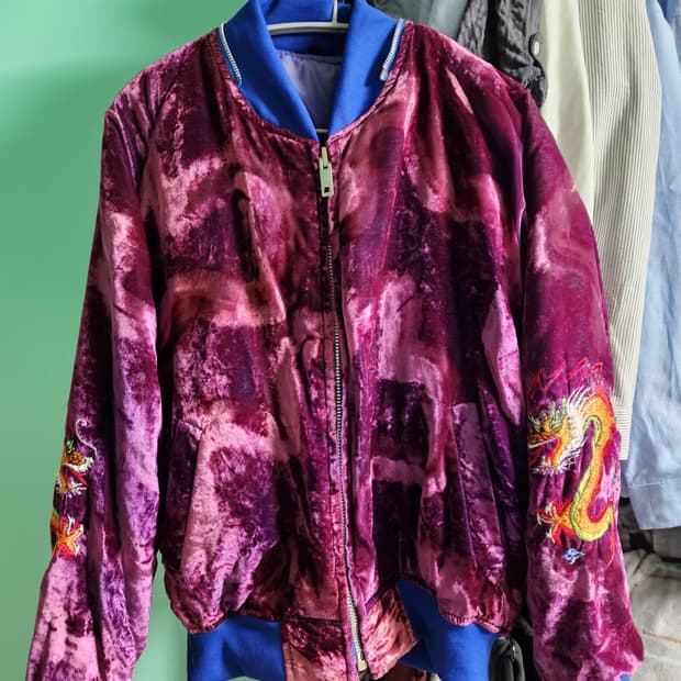 빈티지 스카잔 항공점퍼