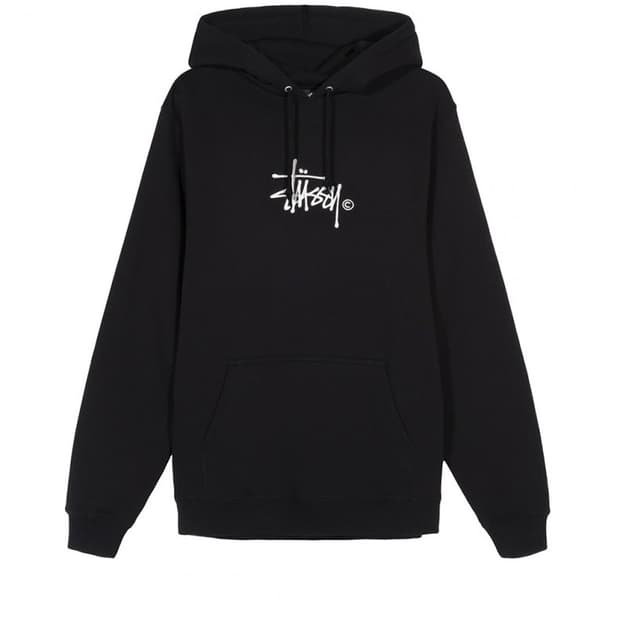 스투시 아플리케 후드티 xl