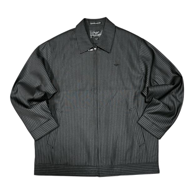 ✨ (바배) 조르지오 알마니 스트라이프 블루종 자켓 