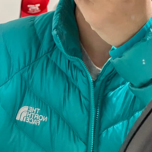 노스페이스 써밋 우먼 패딩 민트