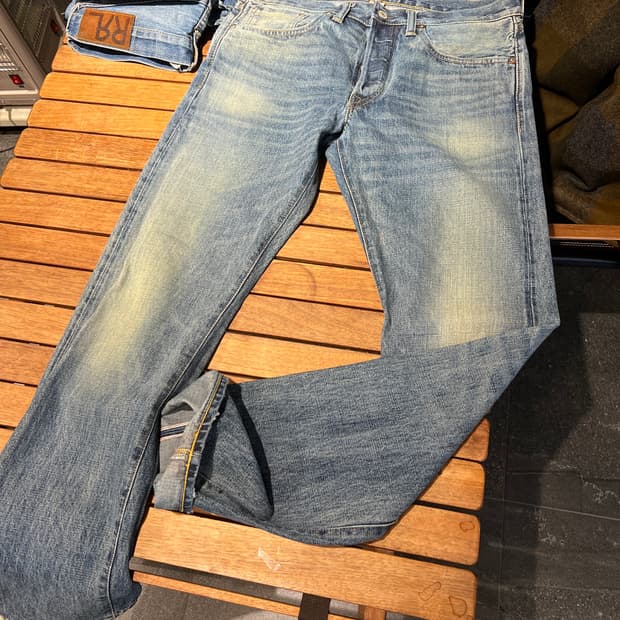 Rrl 메이드인USA 초기형 슬림핏 데님판매합니다.