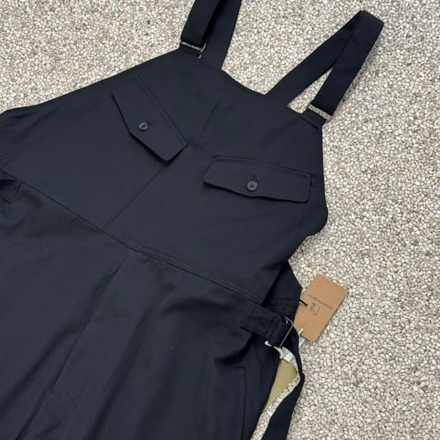 요지 야마모토 뿌르 옴므 20시즌 컬렉션 서스펜더 오버롤 팬츠