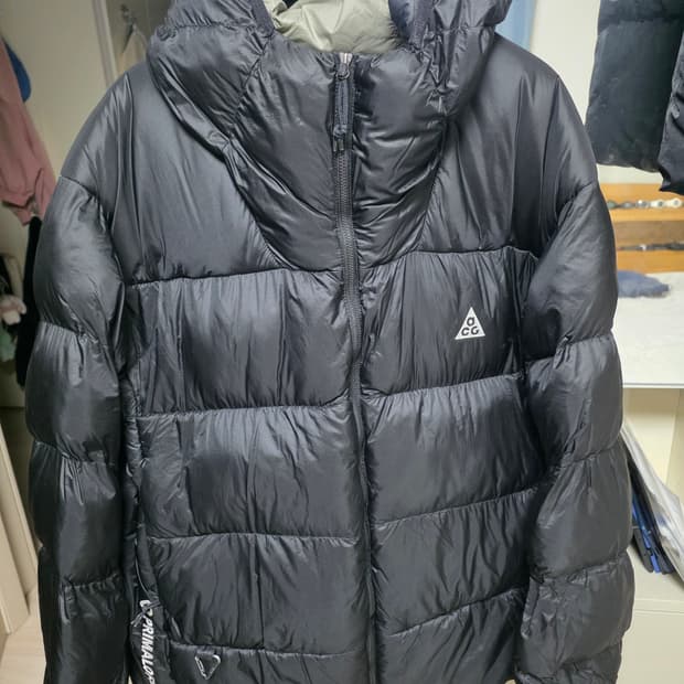 [xl] 나이키 ACG 루나레이크 퍼퍼 자켓 블랙 - 아시아