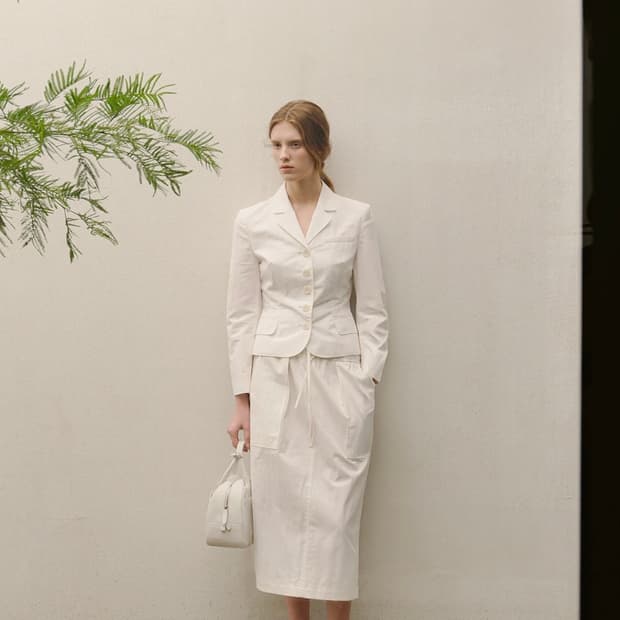 킨더살몬 소피 토트백 화이트 sofie tote bag M 가방