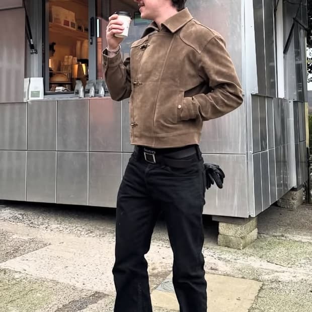 새상품) 리바이스 517 프리미엄 블랙 워시드 데님 34