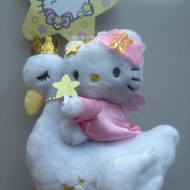 산리오 유니콘 백조 헬로 키티 마스코트 인형