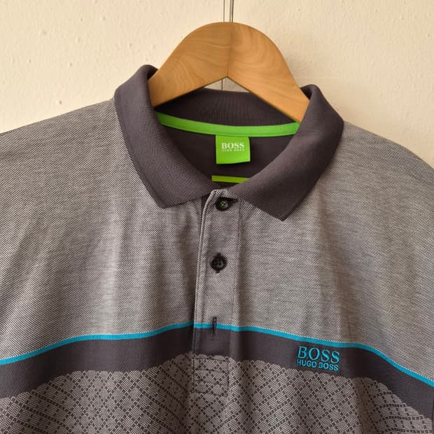 휴고보스 남성 긴팔PK카라티셔츠 M사이즈