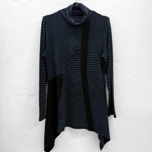 respighi 스트라이프 니트 튜닉