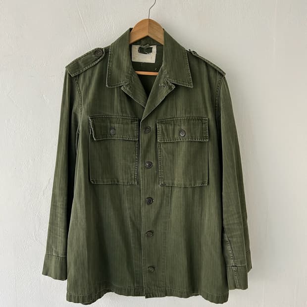 50's Dutch army hbt utility shirt