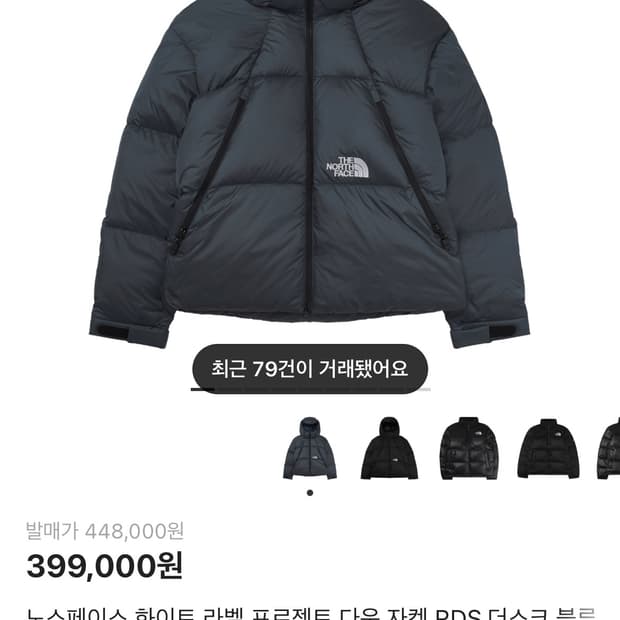 노스페이스 프로젝트다운