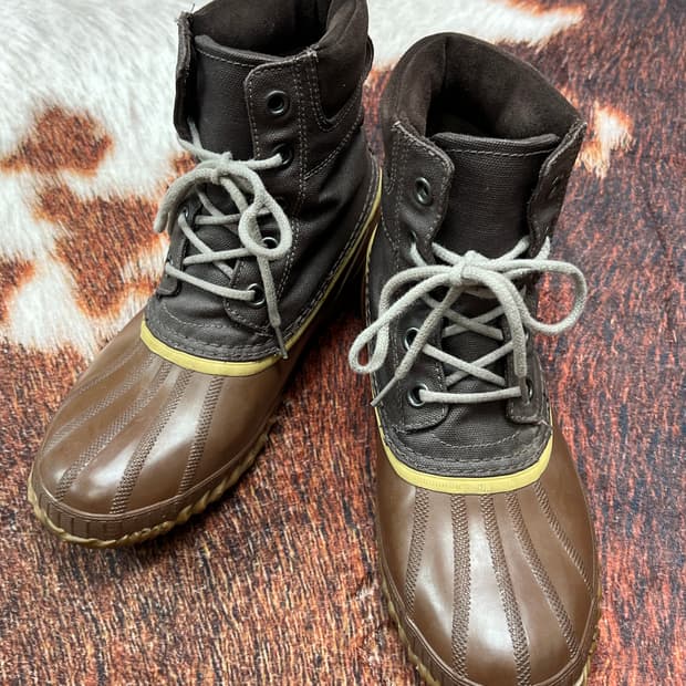 [270] Sorel 쏘렐 브라운 워터프루프 덕부츠