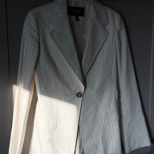 버버리 스트라이프 자켓 여성 S