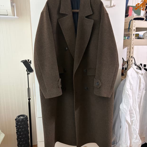 비긴202 707 밀리터리 알파카 코트 3 카키