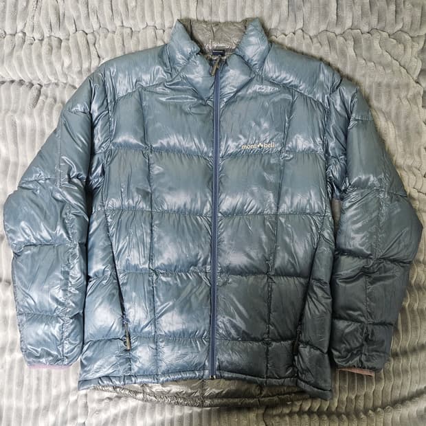 [L] 몽벨 수페리어 논후드 다운 경량 패딩 점퍼