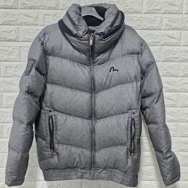 택포// 에비수 Evisu 눕시 패딩 M/XXL 그레이