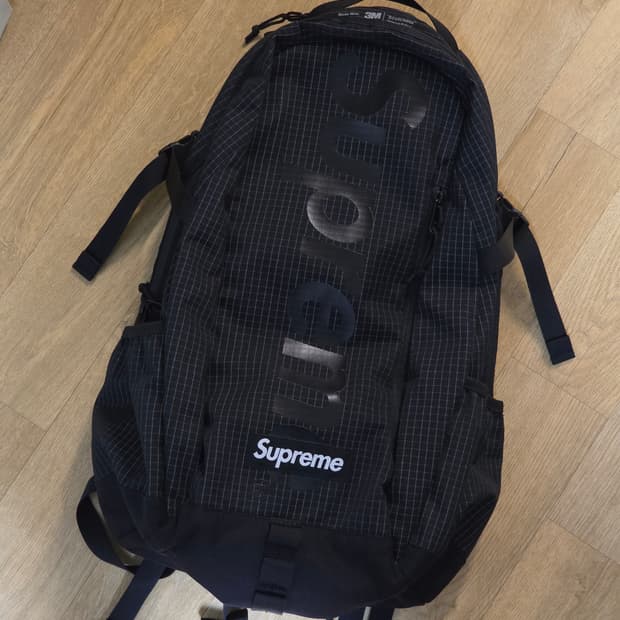 슈프림 백팩 블랙 24SS