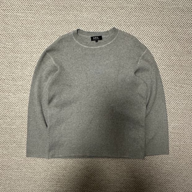 APC knit sweatshirt