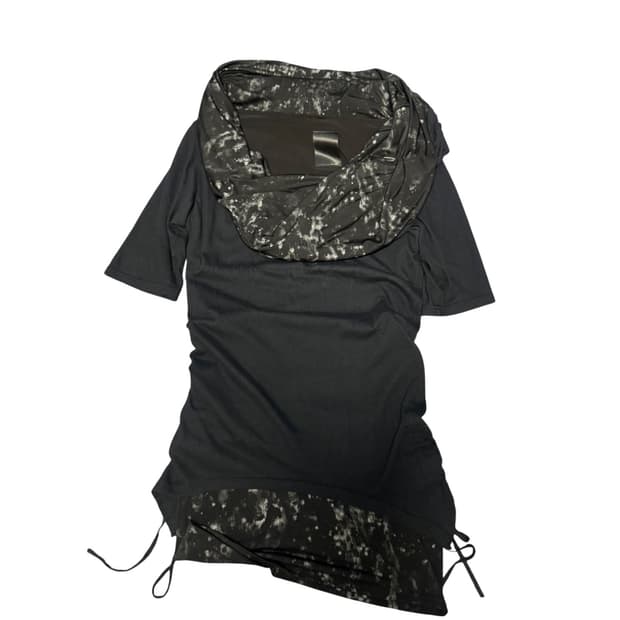 Midas Tiedai Design Drape Black Sleeve