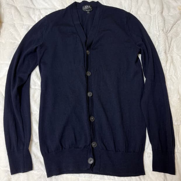 아페쎄 apc 사무엘 가디건 다크네이비 / L