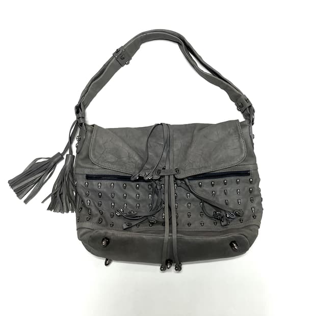 THOMAS WYLDE 토마스 와일드 스컬 레더 프린지 숄더백