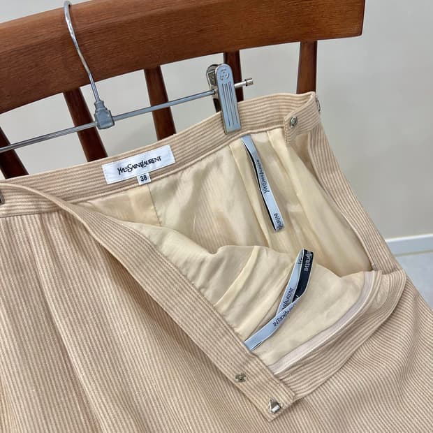 입생로랑 린넨 100 스커트