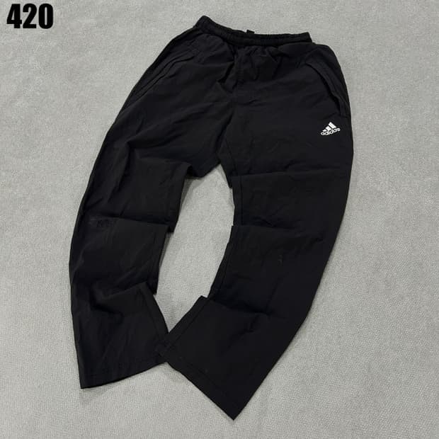 아디다스 블랙 트레이닝 바지 