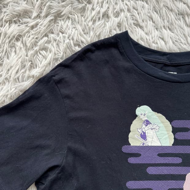 UNIQLO x INUYASHA 일본빈티지 반팔 이누야샤 반팔티 l 44