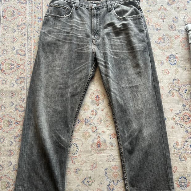 00‘s Levi’s 569 black 35in