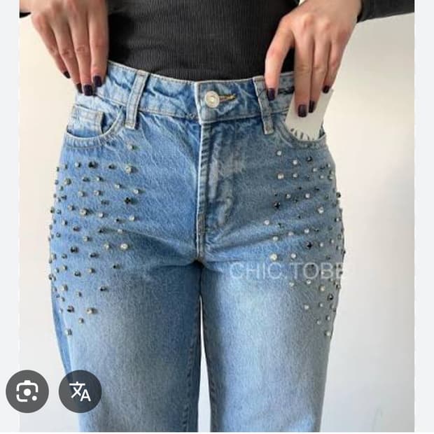 택유) 새 옷) ZARA 큐빅 프리미엄진 청바지 28인치