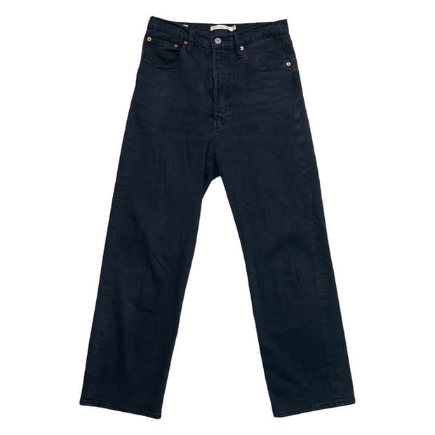 LEVI'S BIG E 버튼플라이 블랙데님 27