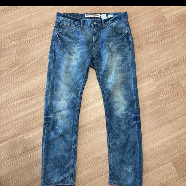 BUCKAROO JEANS 빈티지 워싱 데님 팬츠 34