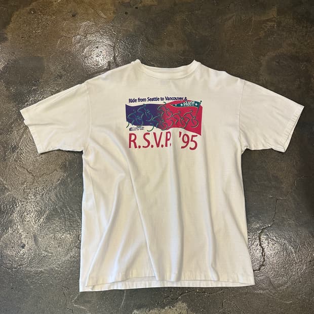 90s Hanes Single stitch T shirts 반팔티 XL