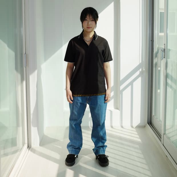 URU tokyo 라이닝 데님팬츠