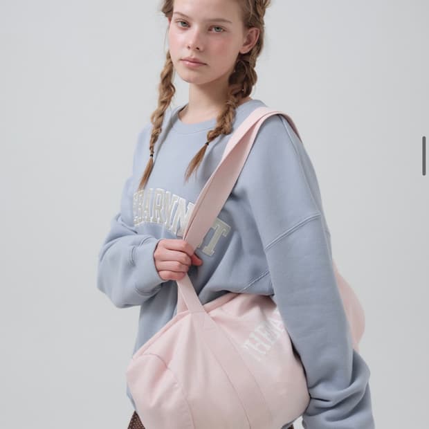 더바넷 Pale Logo Duffle Bag Large pk