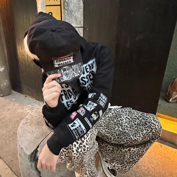 Washed Archive Zip-Up Hoodie 