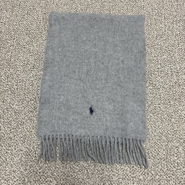 [택포,램스울100] 폴로 랄프로렌 이태리 머플러 목도리 [A-]