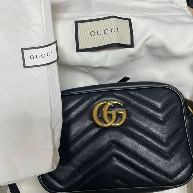 구찌 마몬트 백 미니 사이즈